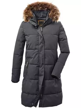 Стеганое пальто Killtec, антрацит