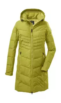 Стеганое пальто Killtec "KOW 150 WMN QLTD PRK", фисташковый