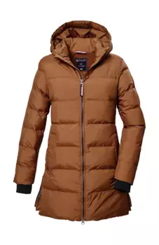 Стеганое пальто Killtec "KOW 359 GRLS QLTD PRK", коричневый