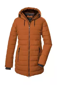 Стеганое пальто Killtec "KOW 55 WMN QLTD PRK", цвет Curry