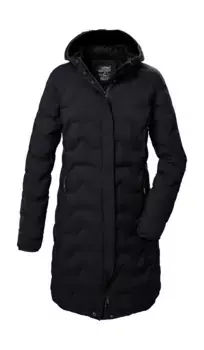 Стеганое пальто Killtec "KOW 9 WMN QLTD PRK", черный