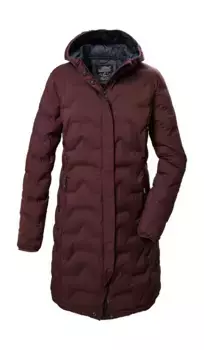 Стеганое пальто Killtec "KOW 9 WMN QLTD PRK", красный