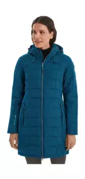 Стеганое пальто Killtec "Skane WMN Quilted PRK", синий