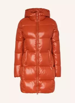 Стеганое пальто luck ines SAVE THE DUCK, темно-оранжевый