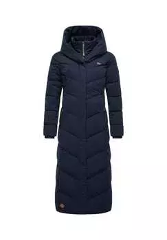 Стеганое пальто наталка экстрадлинное Ragwear, синий