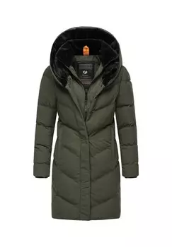 Стеганое пальто Наталка Cosy Ragwear, темно-оливковый