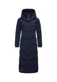 Стеганое пальто Наталка Экстрадлинное Ragweartm, темно-синий