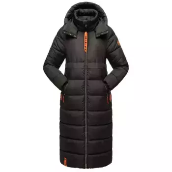 Стеганое пальто Navahoo "Хрустальный цветок", модное, стеганое женское зимнее пальто, черный