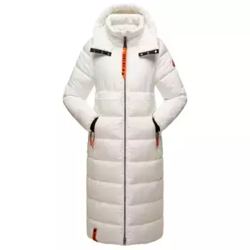 Стеганое пальто Navahoo "Хрустальный цветок", модное, стеганое женское зимнее пальто, кремовый