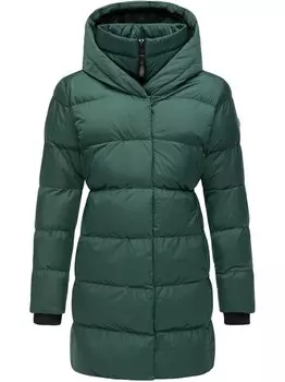Стеганое пальто niara Ragwear, зеленый