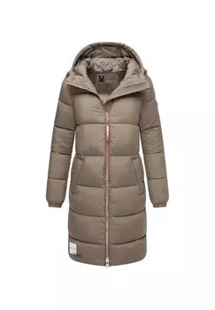 Стеганое пальто Номадиа 16 MARIKOO, цвет Stone Brown