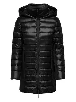 Стеганое пальто ONLY Steppmantel, черный