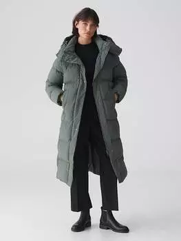 Стеганое пальто OPUS, зеленый