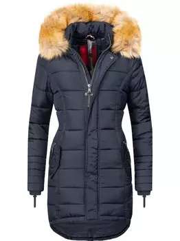 Стеганое пальто папайя Navahoo, синий