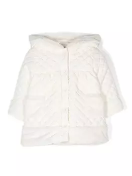 Стеганое пальто Patachou, белый