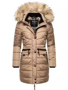 Стеганое пальто paula Navahoo, коричневый