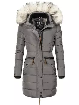 Стеганое пальто paula Navahoo, серый