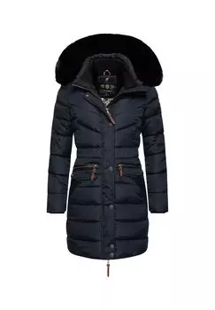 Стеганое пальто Паула NAVAHOO, синий