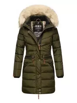 Стеганое пальто paula Navahoo, зеленый