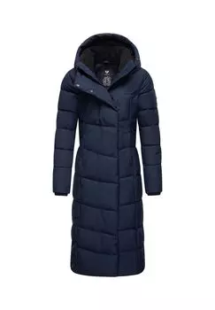 Стеганое пальто Павла Экстралонг Ragwear, темно-синий