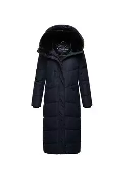 Стеганое пальто притягивает взгляды XIV NAVAHOO, темно-синий