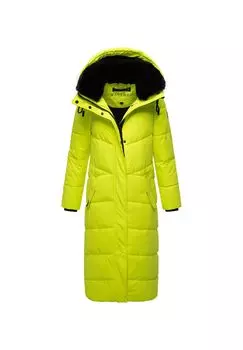 Стеганое пальто притягивает взгляды XIV NAVAHOO, цвет Neon Green