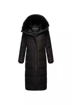 Стеганое пальто притягивает взгляды XIV NAVAHOO, черный