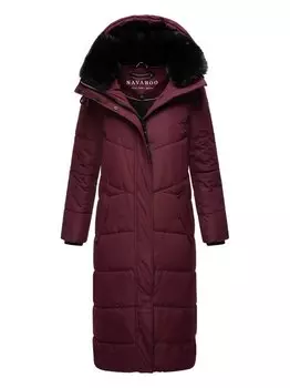 Стеганое пальто притягивает взгляды xiv Navahoo, бордовый