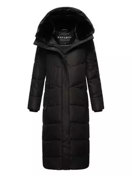 Стеганое пальто притягивает взгляды xiv Navahoo, черный