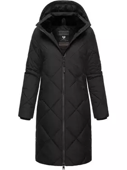 Стеганое пальто ребела Ragwear, черный