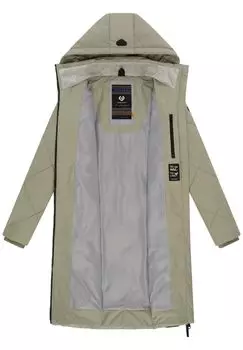 Стеганое пальто Rebela Ragwear, цвет Dusty Olive