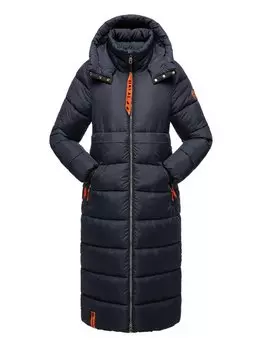 Стеганое пальто с хрустальным цветком Navahoo, синий