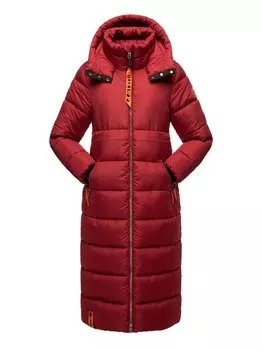 Стеганое пальто с хрустальным цветком Navahoo, красный