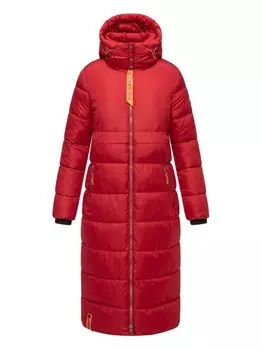 Стеганое пальто с хрустальным цветком Navahoo, красный