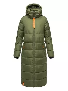 Стеганое пальто с хрустальным цветком Navahoo, зеленый