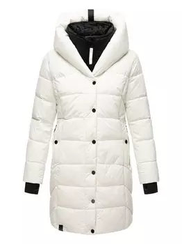 Стеганое пальто с прической Navahoo, белый