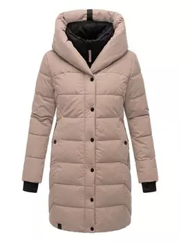 Стеганое пальто с прической Navahoo, коричневый