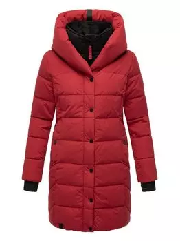 Стеганое пальто с прической Navahoo, красный