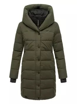 Стеганое пальто с прической Navahoo, зеленый