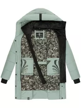 Стеганое пальто с прической Navahoo, зеленый