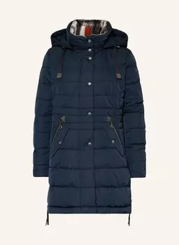 Стеганое пальто с утеплителем Dupont Sorona Gil Bret, синий