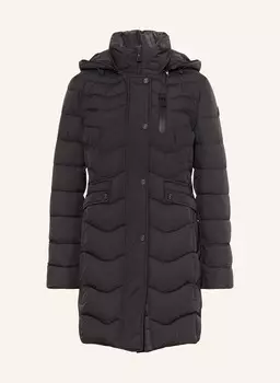 Стеганое пальто с утеплителем Dupont Sorona Gil Bret, черный