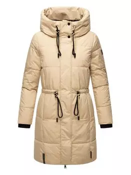 Стеганое пальто сахарная лапка xiv Navahoo, бежевый