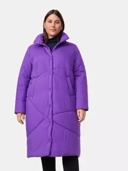 Стеганое пальто Samoon, фиолетовый