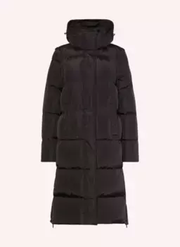 Стеганое пальто со съемными рукавами и утеплителем dupont sorona Darling Harbour, черный