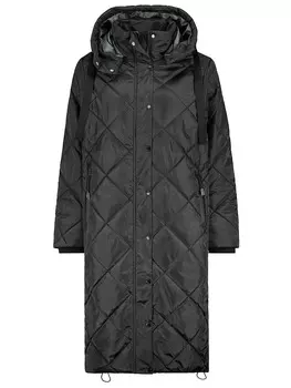 Стеганое пальто Sublevel, черный