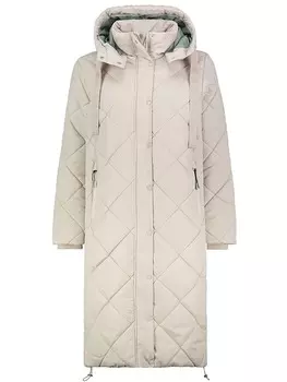 Стеганое пальто Sublevel, кремовый