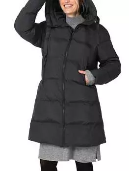 Стеганое пальто Timezone, черный