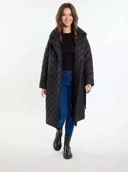 Стеганое пальто Usha, черный