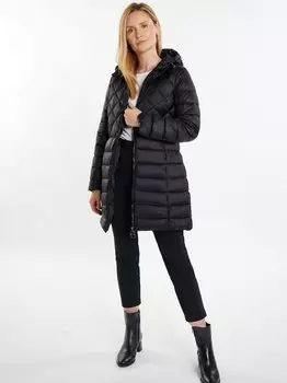 Стеганое пальто Usha, черный
